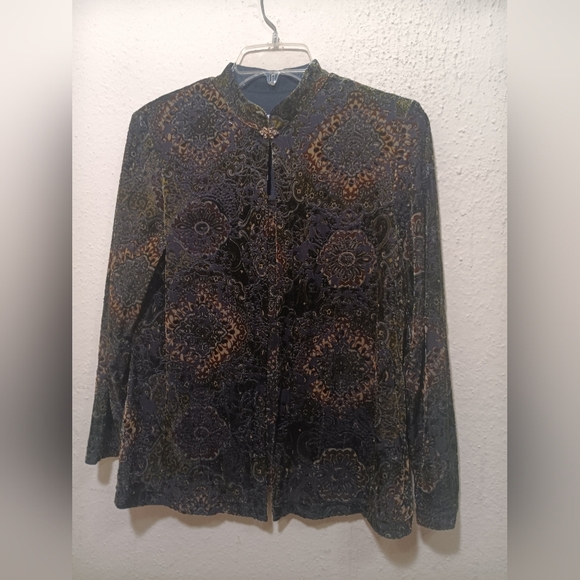 R&M Richards Multicolor Patterned Skirt - Picture 5 of 6